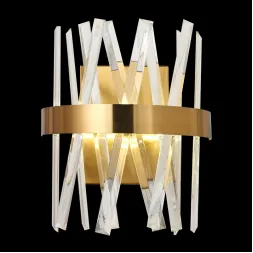 Настенный светильник Natali Kovaltseva Halos LED LAMPS 81359 GOLD SATIN Настенный светильник Natali Kovaltseva Halos LED LAMPS 81359 GOLD SATIN