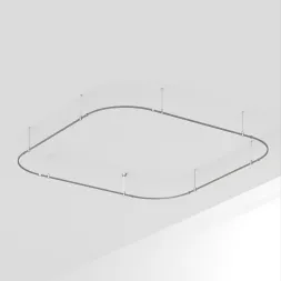 Трек Arlight ART-APRIORI-QUADRAT-SOFT-ROD-400-3500x3500 (TN) 050201