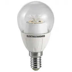 Лампа светодиодная 14SMD E14 5W 4200K прозрачная 4690389054761
