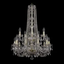 Подвесная люстра Bohemia Ivele 1402/10+5/195/h-80/2d/G
