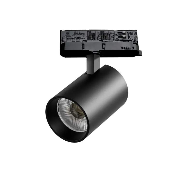 Трековый трехфазный светильник Quattro LED с адаптером Lightstar Alta Base A5337QT