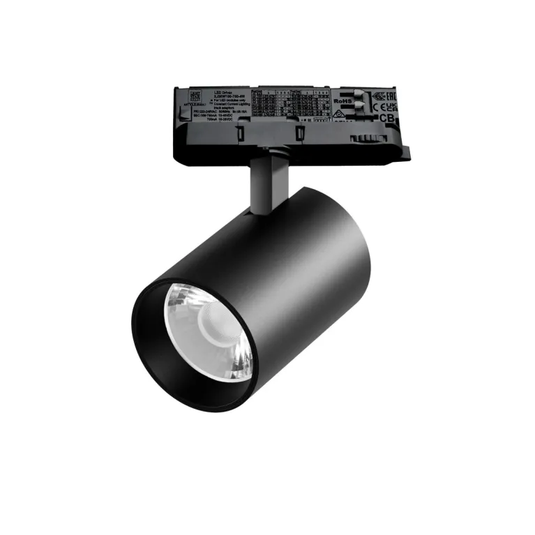 Трековый трехфазный светильник Quattro LED 15G с адаптером Lightstar Alta Base A5347QT15G