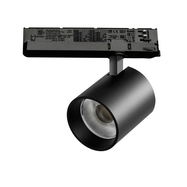 Трековый трехфазный светильник Quattro LED с управлением TRIAC Lightstar Alta Base A5447TRIAC