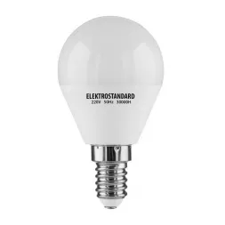 Лампа светодиодная SMD E14 5W 3300K матовая 4690389054822