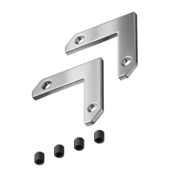 Соединитель L-образный (2 шт. + 4 винта) Maytoni Technical Accessories for tracks Exility TRA034CL-M