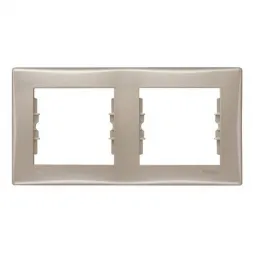 Рамка 2-постовая Schneider Electric Sedna IP44 SDN5810368