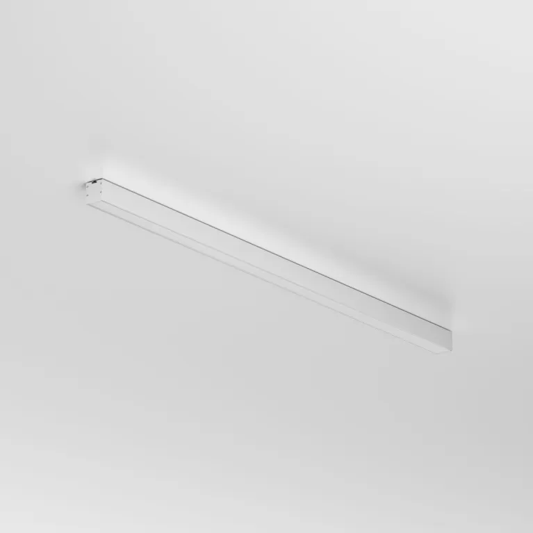 Линейный накладной светильник Maytoni Technical 4000K 35x35 (Серебро, 1 м) LL311004