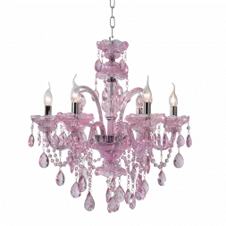 Подвесная люстра Natali Kovaltseva 76050/6С Pink