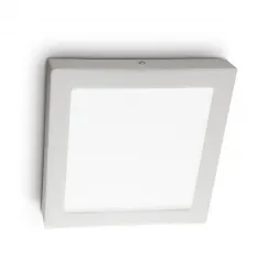 Настенно-потолочный светодиодный светильник Ideal Lux Universal 12W Square Bianco