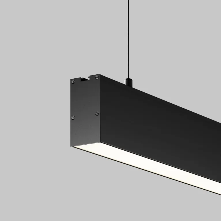 Линейный подвесной светильник Maytoni Technical 4000K 35x67 (Черный, 2 м) LL312048