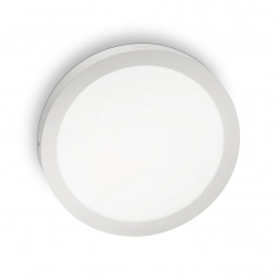 Настенно-потолочный светодиодный светильник Ideal Lux Universal 18W Round Bianco