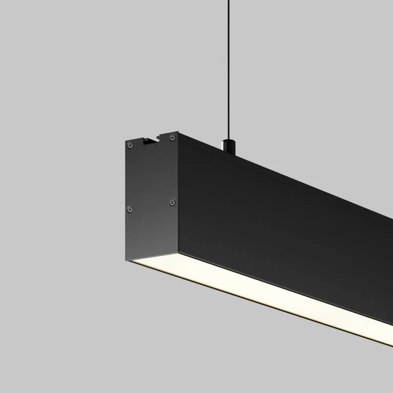 Линейный подвесной светильник Maytoni Technical 3000K 35x67 (Черный, 2 м) LL312047