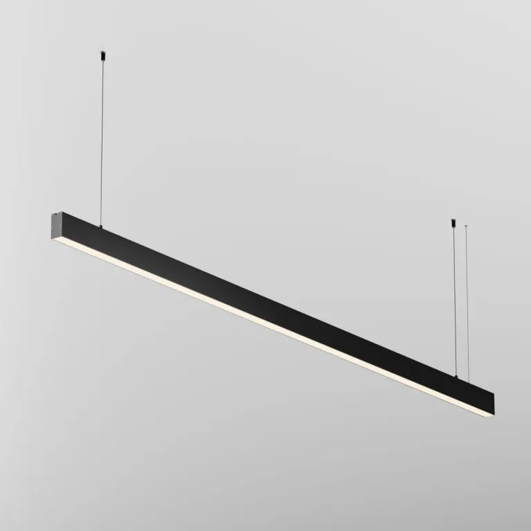 Линейный подвесной светильник Maytoni Technical 3000K 35x67 (Черный, 2 м) LL312047