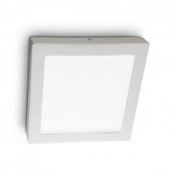Настенно-потолочный светодиодный светильник Ideal Lux Universal 18W Square Bianco
