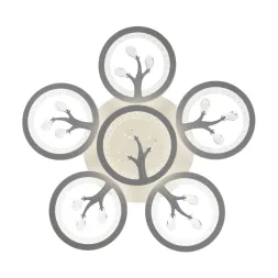 Потолочный светильник Freya Bodge FR10017CL-L92W