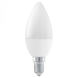 Лампа светодиодная диммируемая Eglo E14 6W 4000K матовая 11582