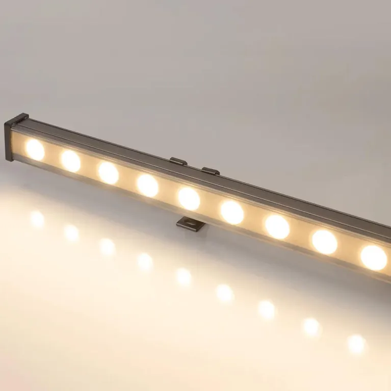 Линейный светодиодный прожектор Arlight AR-LINE-1000-24W Warm3000 (GR, 15 deg, 230V) 042178