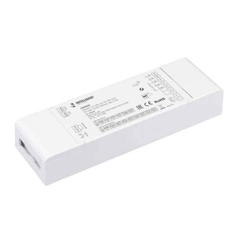 Диммер Arlight SMART-CC-205-62-SH-PD-SUF (12-48V, 5x150-500mA, ZB, 2.4G) 038236