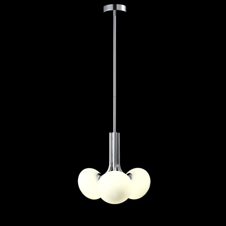 Подвесной светильник Crystal Lux ALICIA SP3 CHROME/WHITE