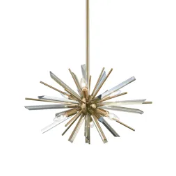 Люстра на штанге Delight Collection P68112-6AB antique brass