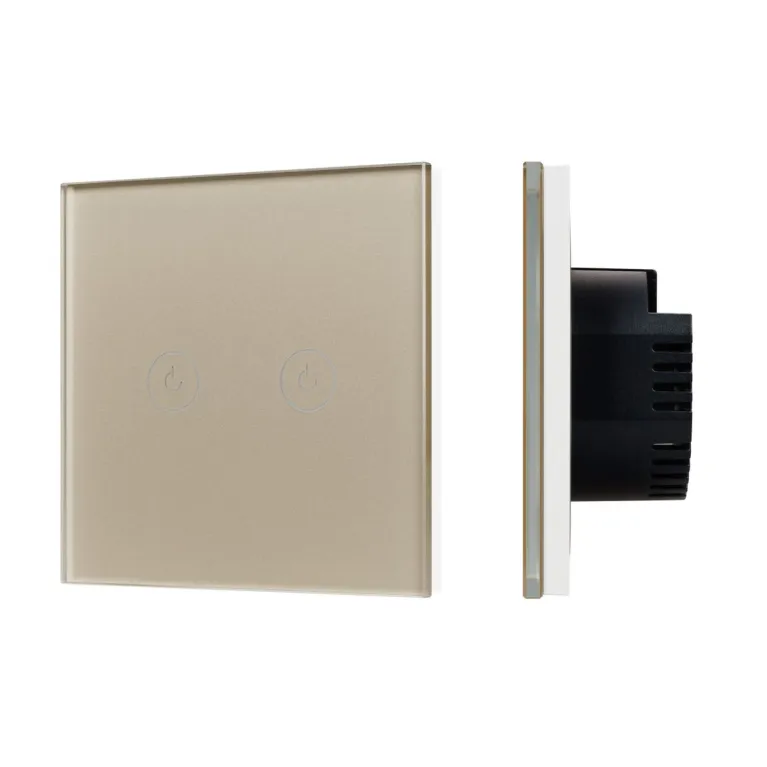 Выключатель сенсорный Arlight SWT-OMALI-S02-ZB-GD (250V, 10A, Zigbee) 050038