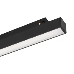 Трековый магнитный светильник Arlight MAG-ORIENT-FLAT-L350-12W Warm3000 (BK, 100 deg, 48V, DALI) 056