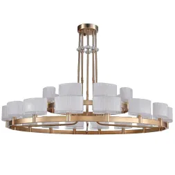 Подвесная люстра Newport 4338+16/C gold М0062174
