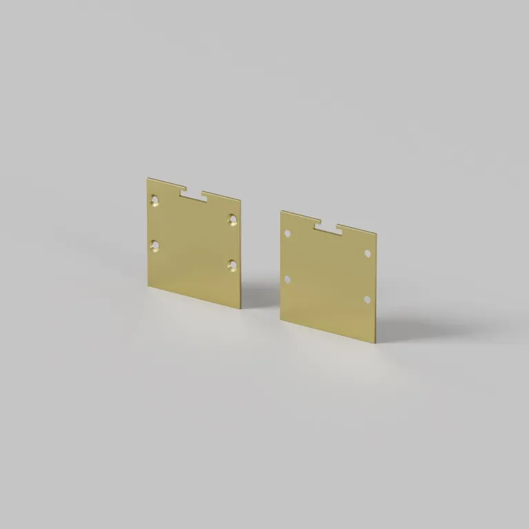 Комплект заглушек для профиля 3535 2шт Maytoni Led Strip ALM-3535BT-BR-EC 642039