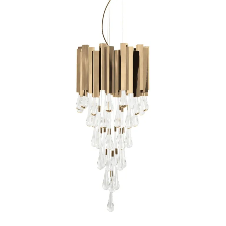 Подвесная люстра Delight Collection Trump KM0988P-8 gold