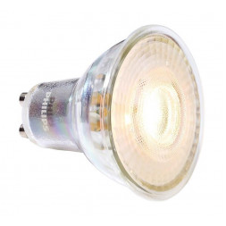 Лампа светодиодная led 4,9w 2700k рефлектор прозрачная 180049