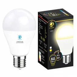 Лампа светодиодная Ambrella light E27 7W 3000K белая 209127