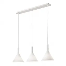 Подвесной светильник Ideal Lux Cocktail SP3 Bianco