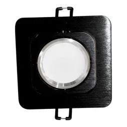 Встраиваемый светильник Lumina Deco Moka LDC 8063-SS-L98*W98 BK+SL