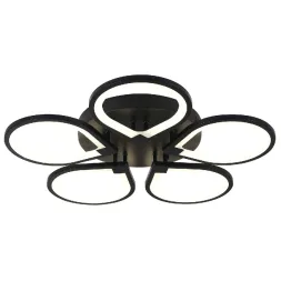 Потолочная светодиодная люстра Natali Kovaltseva Singl INNOVATION STYLE 83042 BLACK