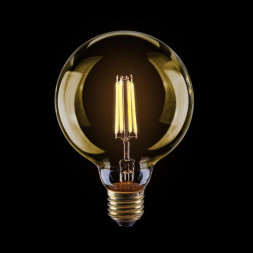 Лампа светодиодная филаментная Voltega E27 4W 2800К золотая VG10-G95Gwarm4W 7013