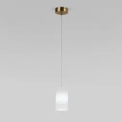 Подвесной светильник Eurosvet Marba 304052 алебастр / латунь a071586