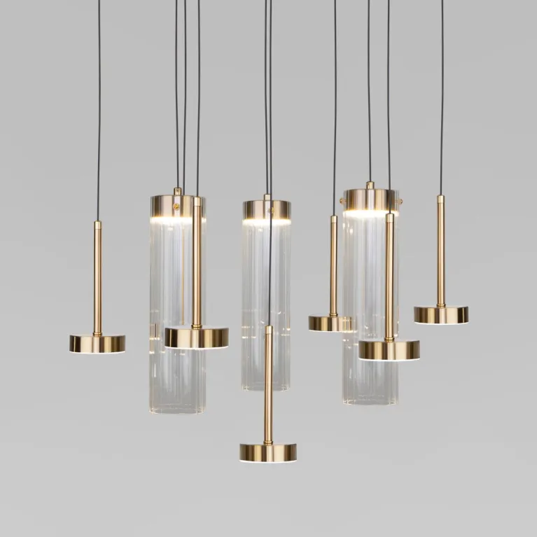 Подвесной светильник Eurosvet Quarzo 301102 LED латунь a071892