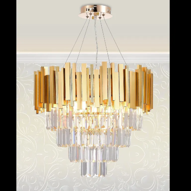 Подвесная люстра Natali Kovaltseva Bellezza BELLEZZA 81427/8C GOLD