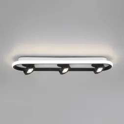 Светодиодный спот Eurosvet Slam 20123/3 LED белый / черный