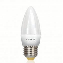 Лампа светодиодная Voltega E27 6W 2800К матовая VG2-C2E27warm6W 5729