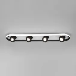 Светодиодный спот Eurosvet Slam 20123/4 LED белый / черный