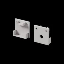 Комплект заглушек для профиля 2020 2шт Maytoni Led Strip ALM-2020B-EC 642077