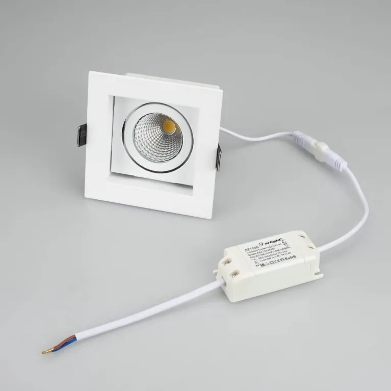 Встраиваемый светильник Arlight CL-KARDAN-S102x102-9W Day 024122