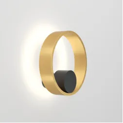 Настенный светильник Denkirs Orbit DK5060-BK+SG
