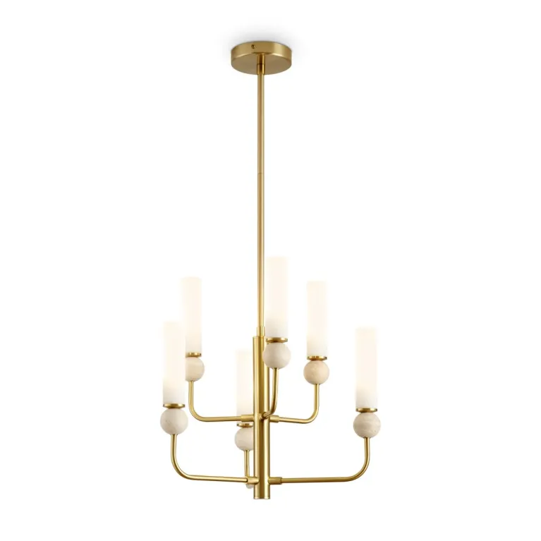 Люстра на штанге Freya Sunspot FR5482CL-06BS1