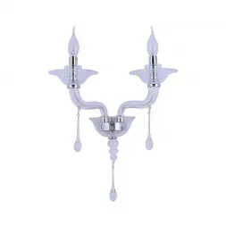 Бра Crystal Lux Monica AP2 Chrome/Transparent