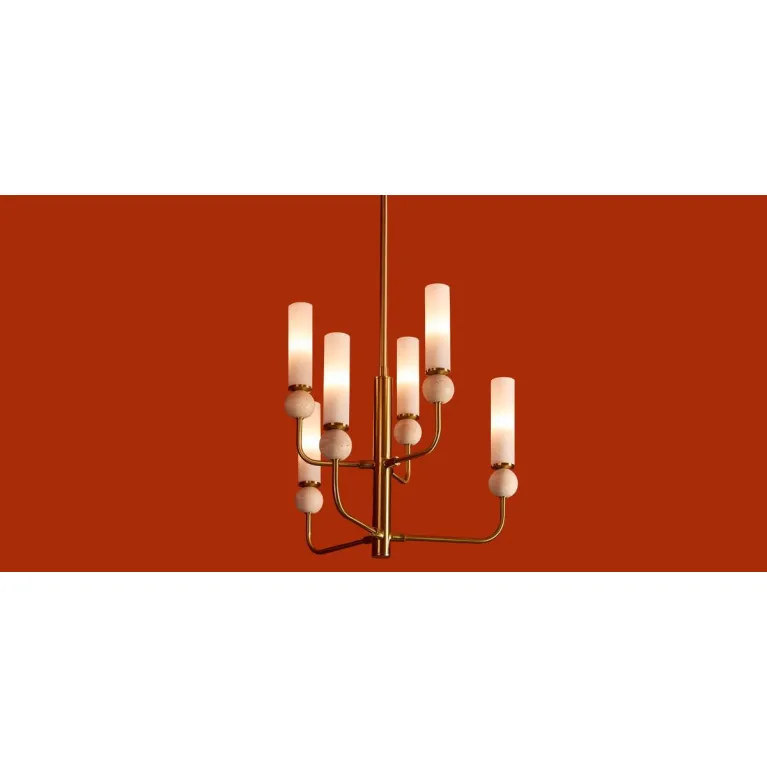 Люстра на штанге Freya Sunspot FR5482CL-06BS1