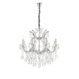 Подвесная люстра iLamp Diamond 6071-8 CR+CL