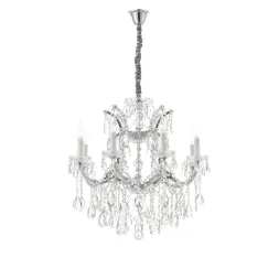 Подвесная люстра iLamp Diamond 6071-8 CR+CL