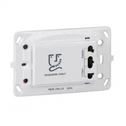 Розетка Schneider Electric Unica для электробритв MGU5.064.18